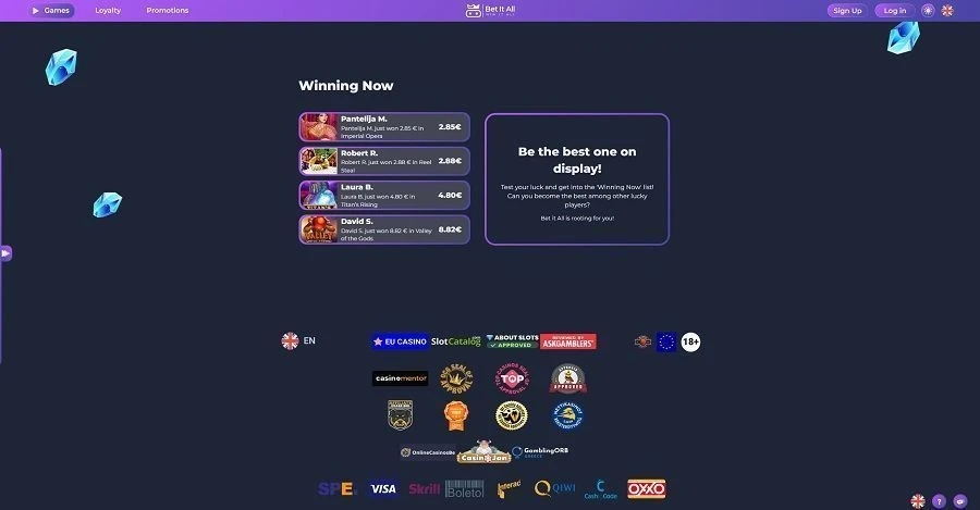 Betitallcasinode Registrierung – Betitall Casino für Spieler aus Deutschland